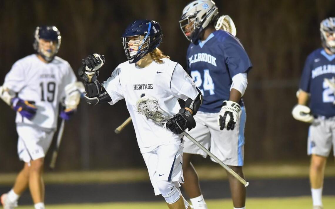 Heritage boys lacrosse team hinges high hopes on controlling the clock