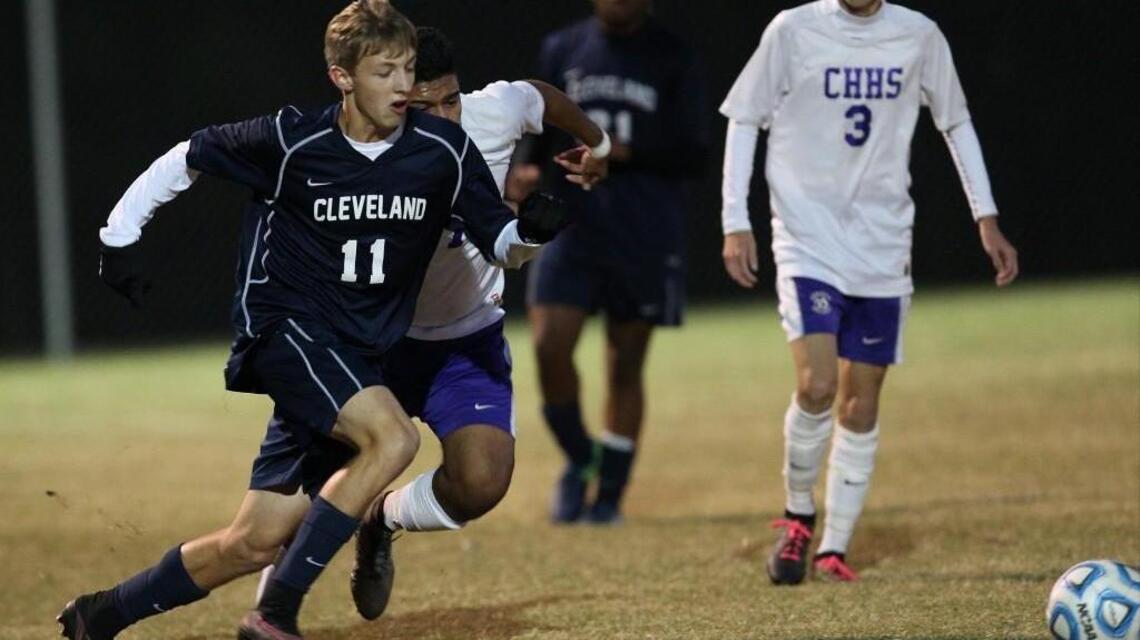 Cleveland soccer edges Corinth Holders to pull even in Two Rivers 3A race