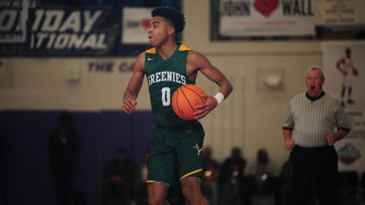 Christ School boys basketball star Jalen Lecque had 19 points against Greene Central in a 66-60 victory to open the John Wall Holiday Invitational on Dec. 27, 2017.