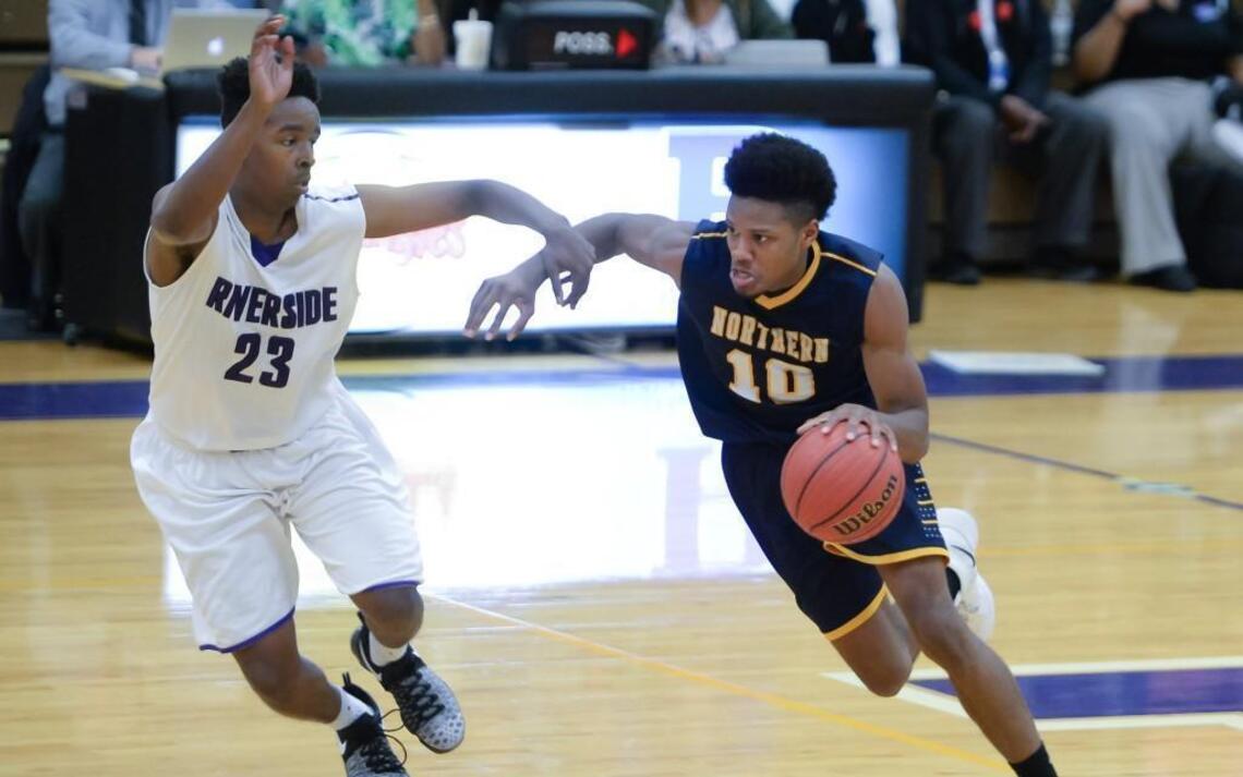Northern Durham, Riverside split rivalry basketball games
