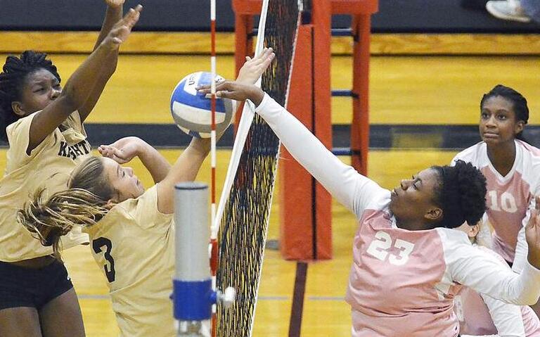 Photo Gallery: East Wake at Knightdale volleyball - Oct. 11, 2016