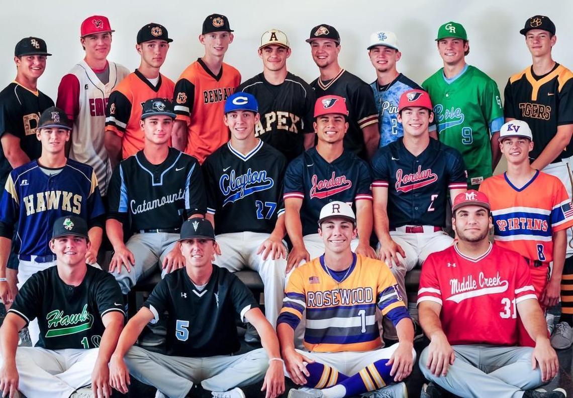 The News & Observer's All Metro Spring baseball team portraits on Monday, June 18, 2018.