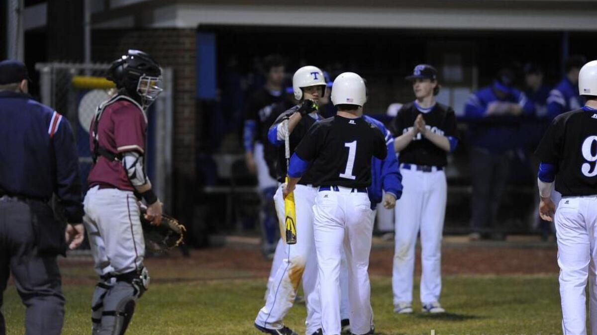 Photo Gallery: Photographer Liz Condo’s coverage from the Harnett Central Trojans and Triton Hawks boys baseball game in Erwin, N.C. on Friday, March 4, 2016. Triton won 12-1.