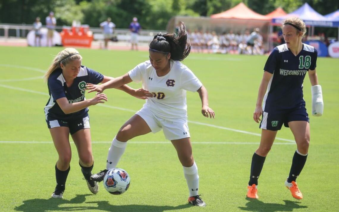 Corinth Holders falls to Weddington in NCHSAA 3A girls soccer championship