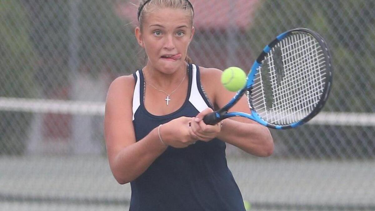 
Cleveland’s Leah Gilchrist keeps her eyes on the ball during a match last season.
