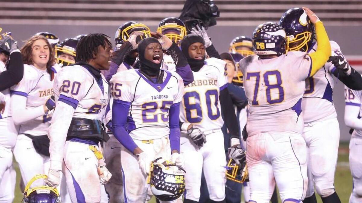 Coverage from the NCHSAA 1AA State Football Championship between the Tarboro Vikings and the Mt. Airy Granite Bears played at Carter-Finley Stadium in Raleigh, N.C. on Saturday, December 9, 2017. Tarboro defeated Mount Airy 32-7 to win the championship.