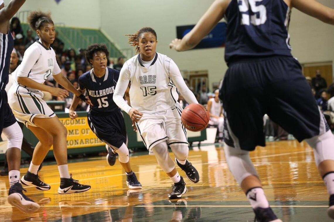 Southeast Raleigh defeats Millbrook girls basketball in 4A East final