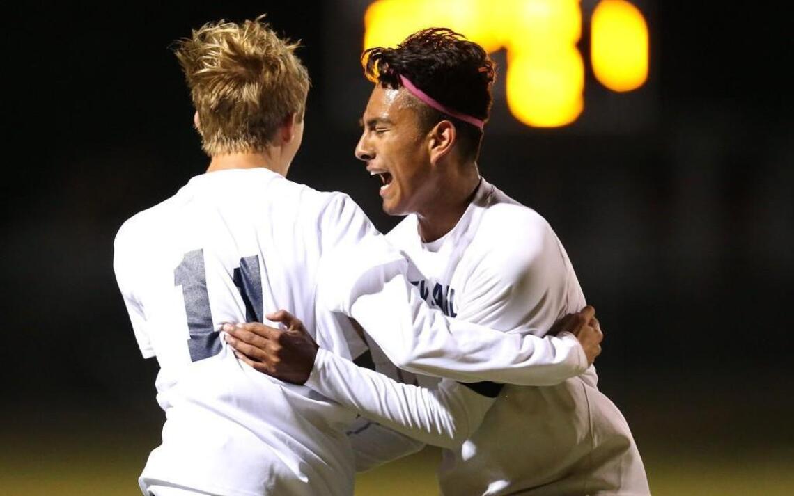 Cleveland tops fellow co-champ Corinth Holders for Two Rivers 3A’s top boys soccer seed
