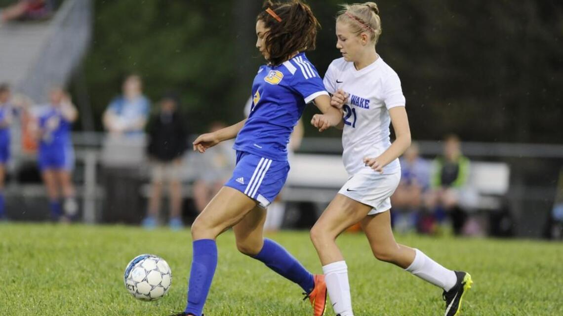 Garner tops East Wake in shortened girls soccer match