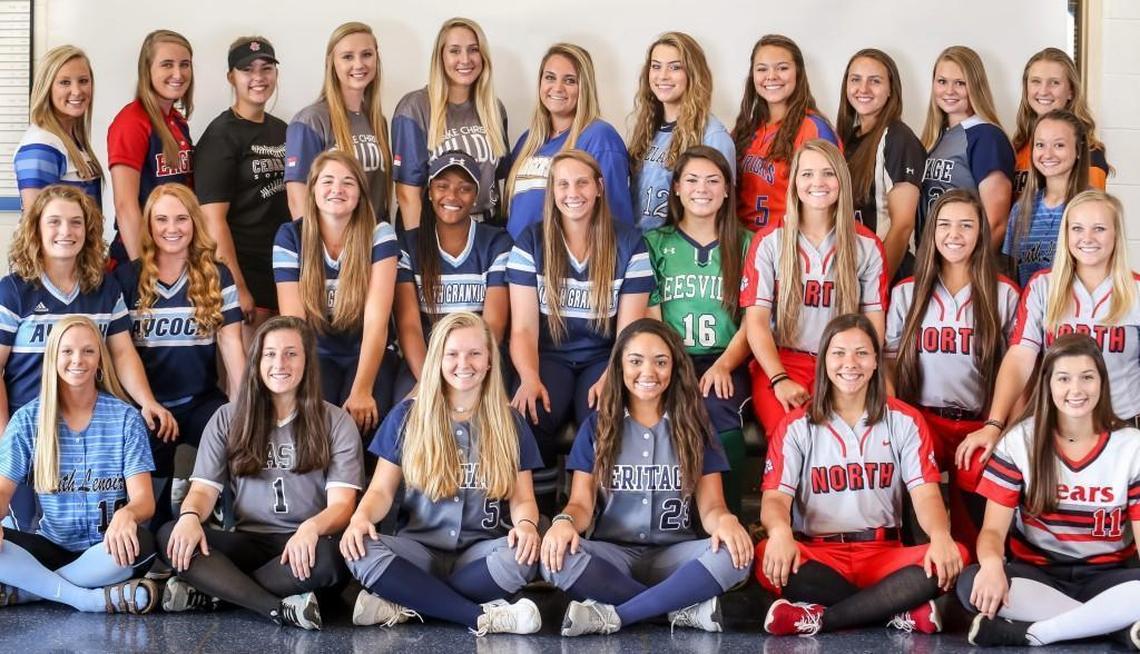 The News & Observer's All Metro Spring softball team portraits on Monday, June 18, 2018.