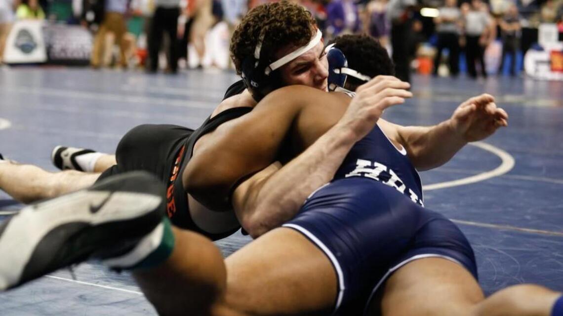 Orange’s Payton Wilson caps perfect season in Panthers’ wrestling championship