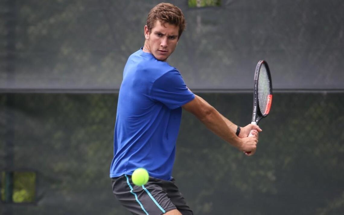 Green Hope’s Ben Wayand, Panther Creek duo win SWAC boys tennis championships