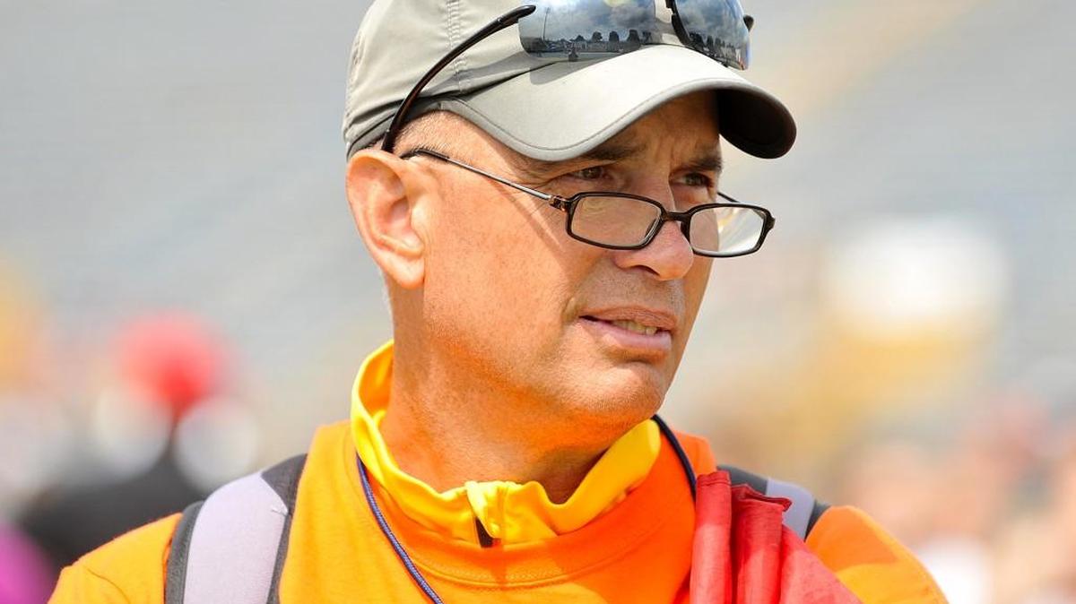 Apex track and field coach Roy Cooper.