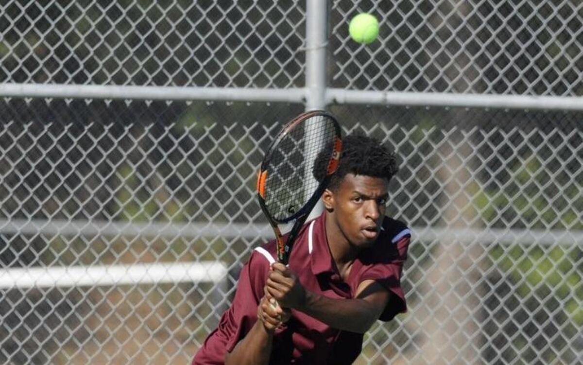 Wakefield's Blake Carter competes against Enloe in Raleigh, N.C. on Tuesday, April 5, 2016.