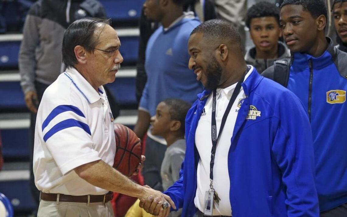 Garner boys basketball coach Eddie Gray wins 500th game