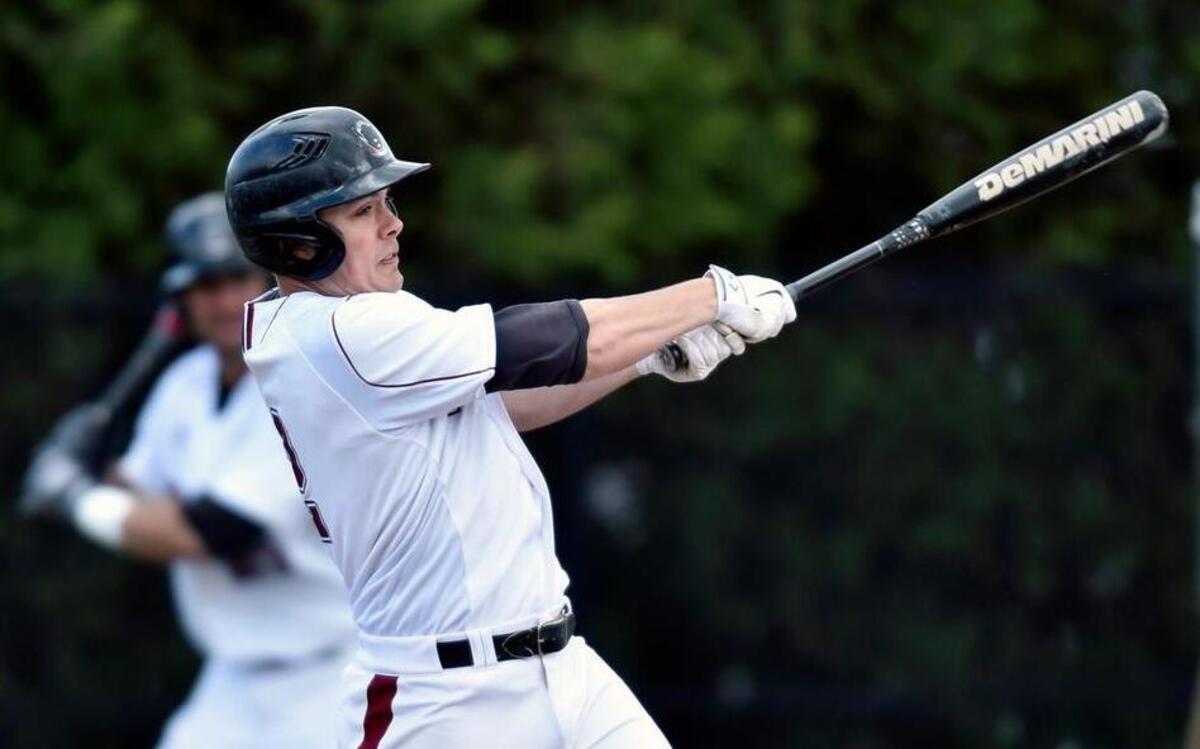 
Parker Tew bats for MIT.

