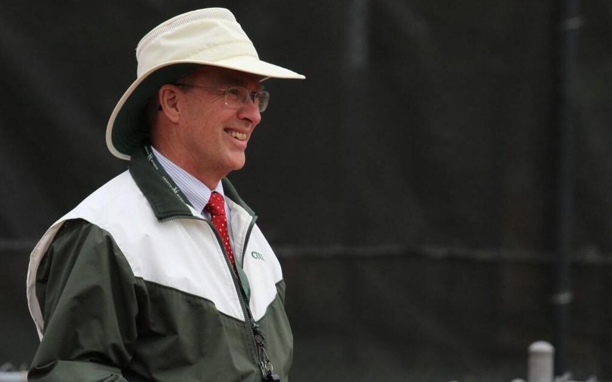 Dennis Cullen retired last year as Durham Academy’s coach for track and cross-country, having produced 39 team state championships and more than 125 individual champions. The NCISAA’s 3A girls track-and-field championship trophy will be named in his honor.