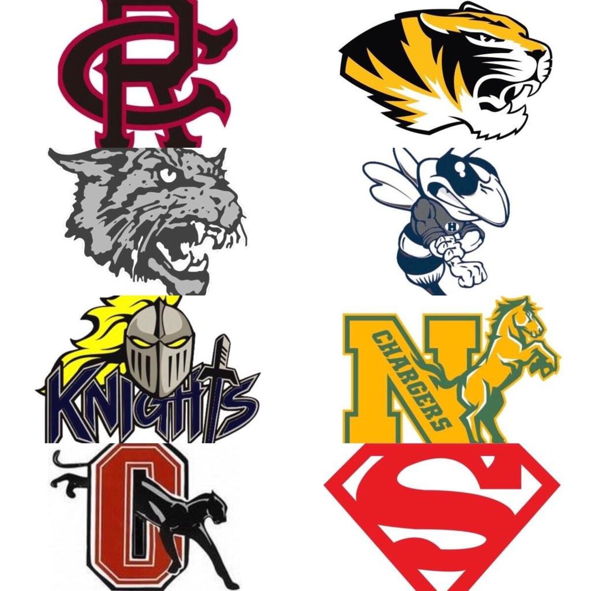 Big Eight Conference: Cedar Ridge Red Wolves, Chapel Hill Tigers, East Chapel Hill Wildcats, Hillside Hornets, Northern Durham Knights, Northwood Chargers, Orange Panthers, Southern Durham Spartans.