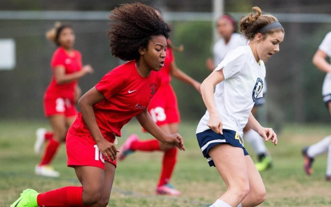 Northern Durham girls soccer routs Southern Durham