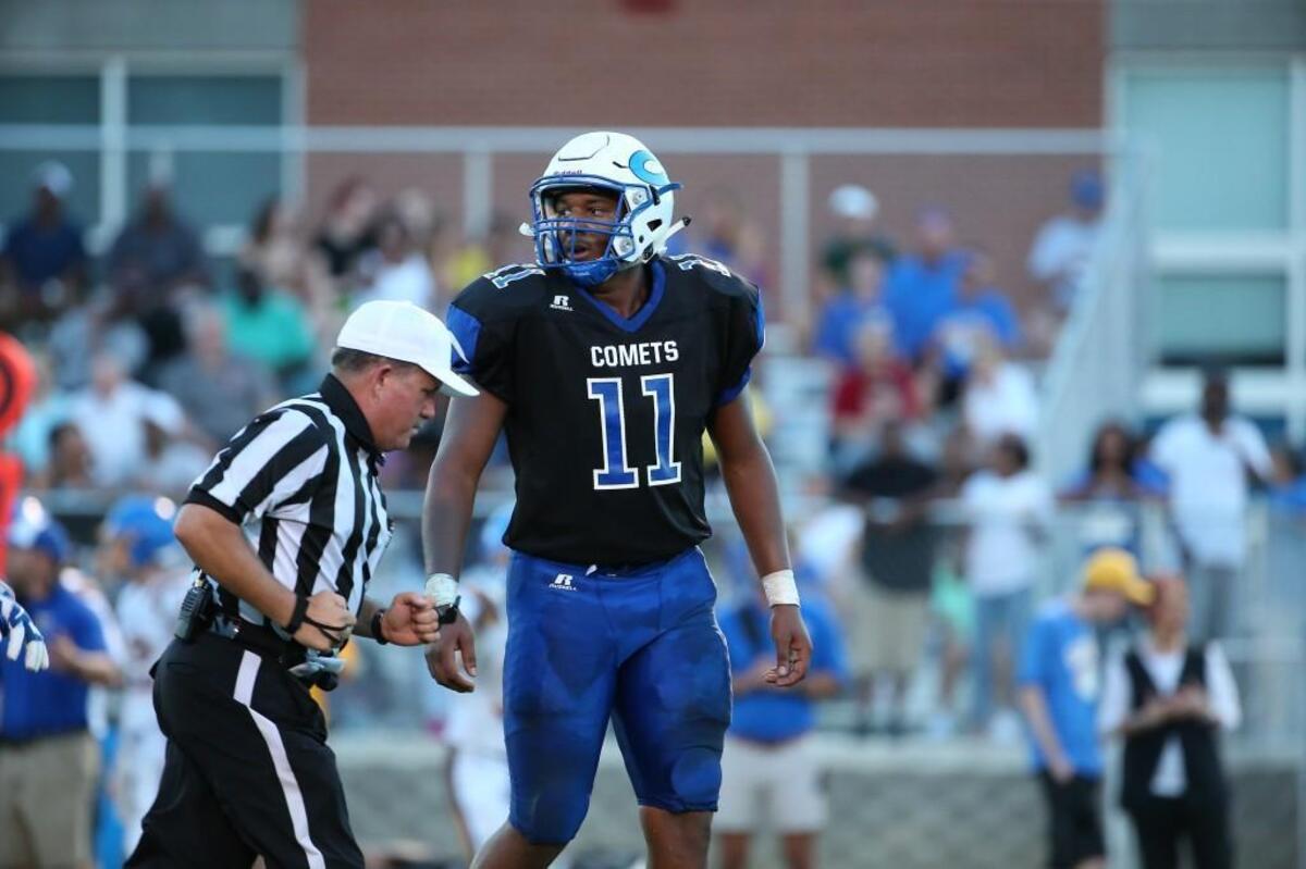 Clayton’s Savion Jackson, a 6-3, 260-pound four-star recruit in the Class of 2019 has decided on N.C. State.