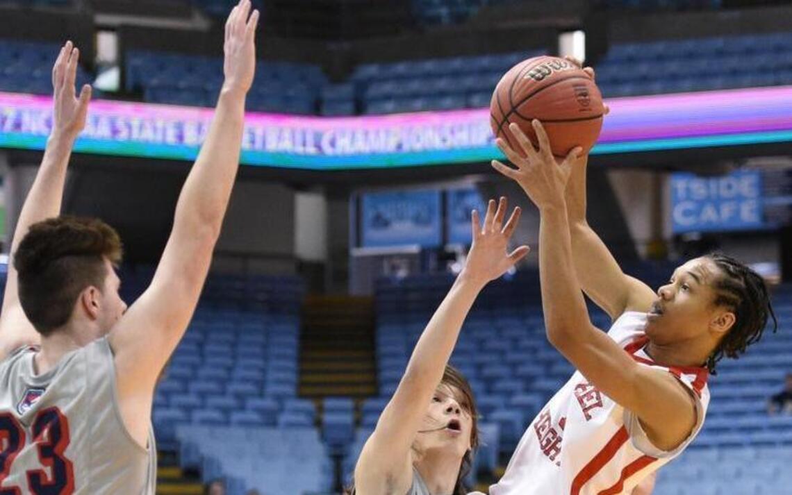 Kestrel Heights falls short in NCHSAA 1A boys basketball championship game