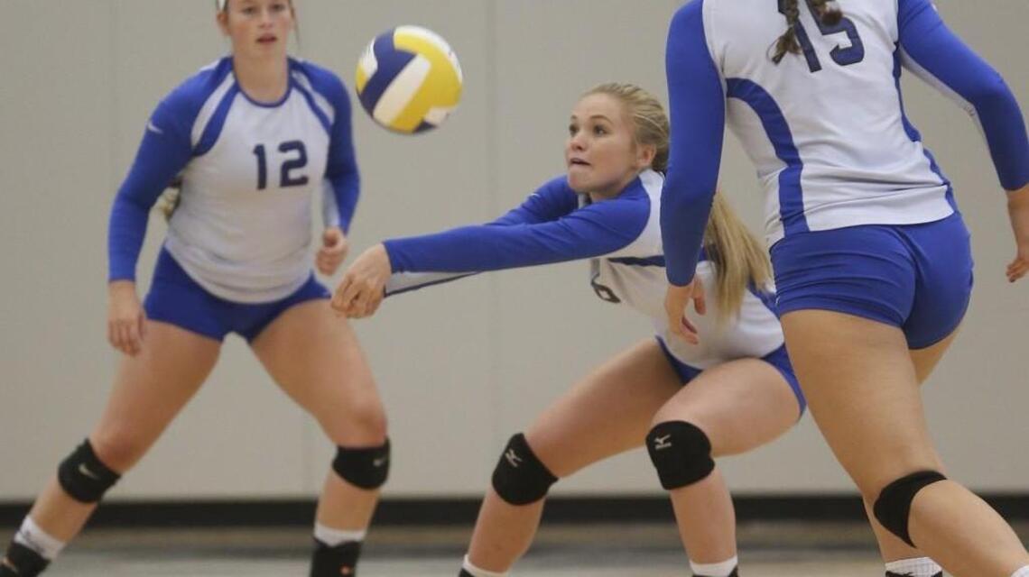 Clayton volleyball rolls its way to 11-0, sweeping Garner