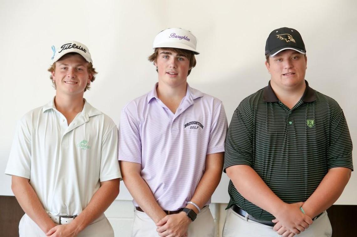 The News & Observer's All Metro Spring boys golf team portraits on Friday, June 15, 2018.