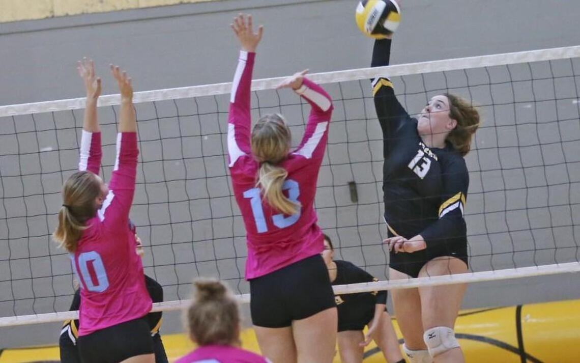 Chapel Hill roars back to top Cleveland in 3A volleyball playoffs