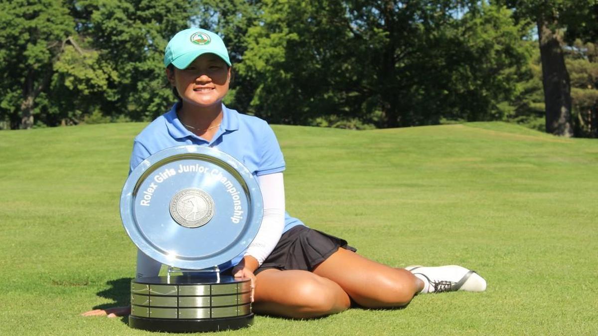 Gina Kim of Chapel Hill won the 2016 AJGA Rolex Junior Championship by two strokes over runnerup Emilia Migliaccio of Cary. The four-roond tournament was held at the Country Club of Rochester (N.Y.) June 14-17.