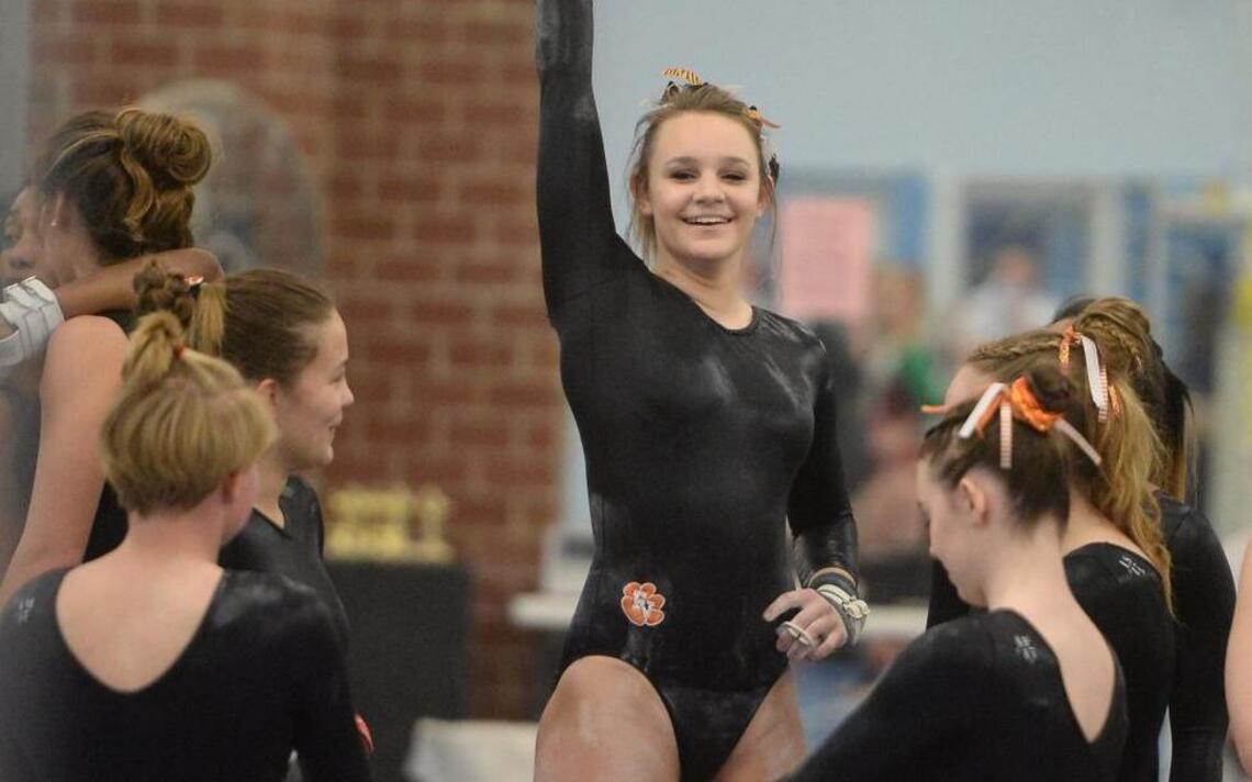 Fuquay-Varina, Rolesville win first state gymnastics championships