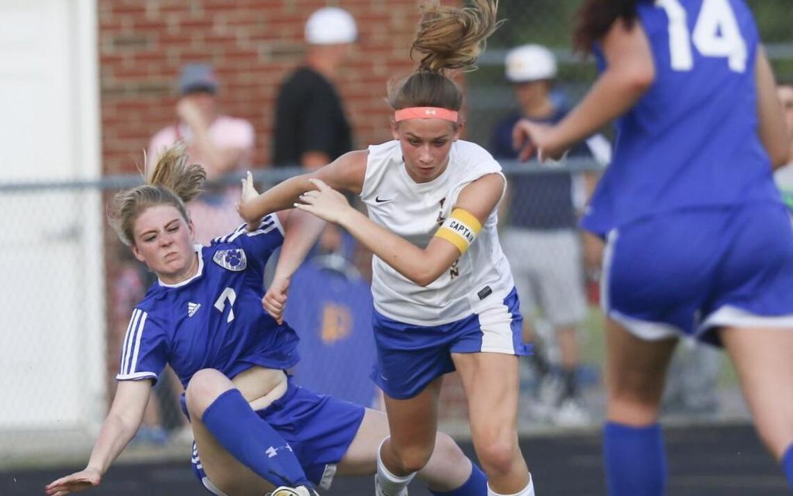 Princeton girls soccer scores in final seconds to beat Neuse Charter