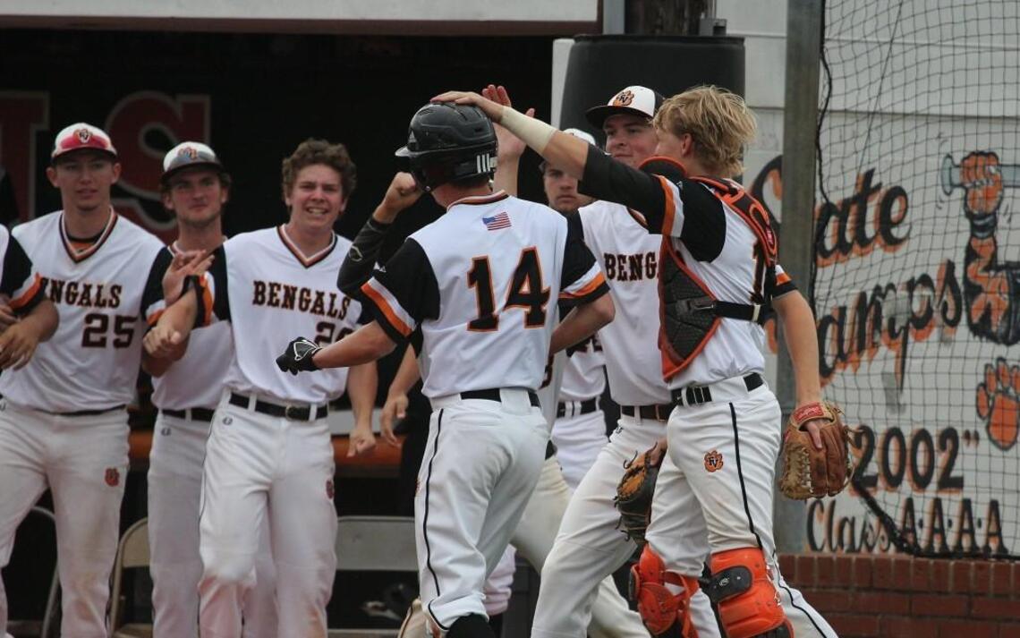 Jackson settles down, leads Fuquay-Varina baseball by D.H. Conley in 1st round