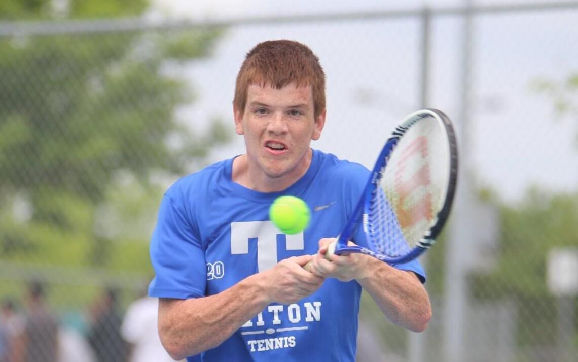 Triton’s Snyder, Corinth Holders duo win Two Rivers 3A boys tennis championships