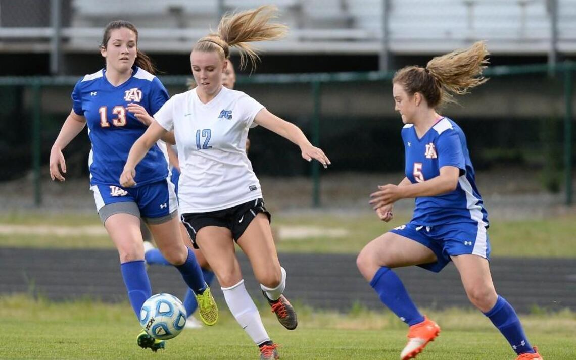 Panther Creek girls soccer rolls Athens Drive 5-1