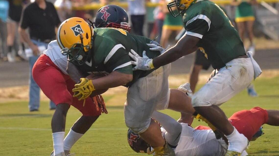It’s not easy bringing down Bunn’s 270-pound fullback