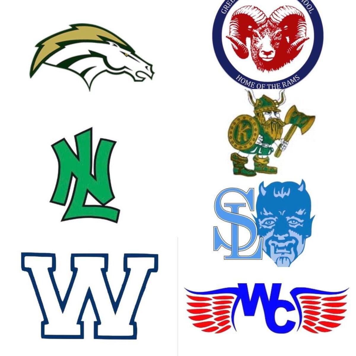 Eastern Carolina 2A Conference: Ayden-Grifton Chargers, Greene Central Rams, Kinston Vikings, North Lenoir Hawks, South Lenoir Blue Devils, Washington Pam Pack, West Craven Eagles.