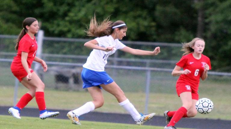 Photo Gallery: Voyager Academy at Princeton girls soccer - May 9, 2017