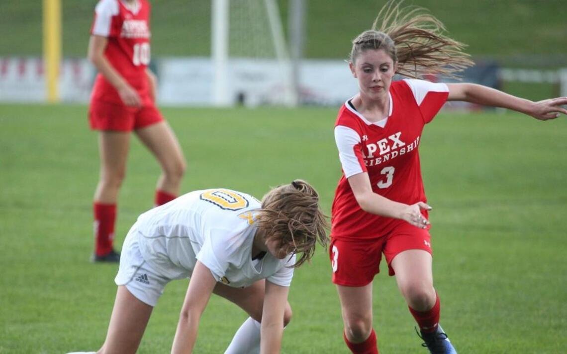 With no seniors, Apex Friendship girls soccer leaning on juniors