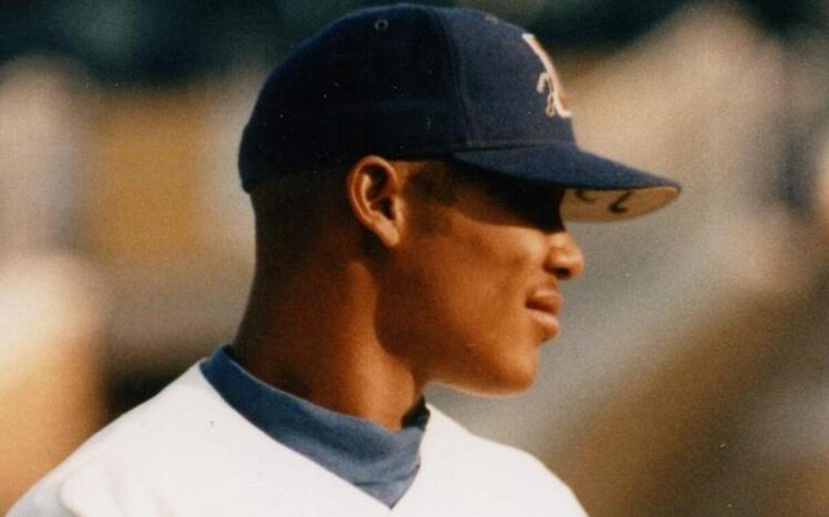 
Andruw Jones during his time as a Durham Bull. 
