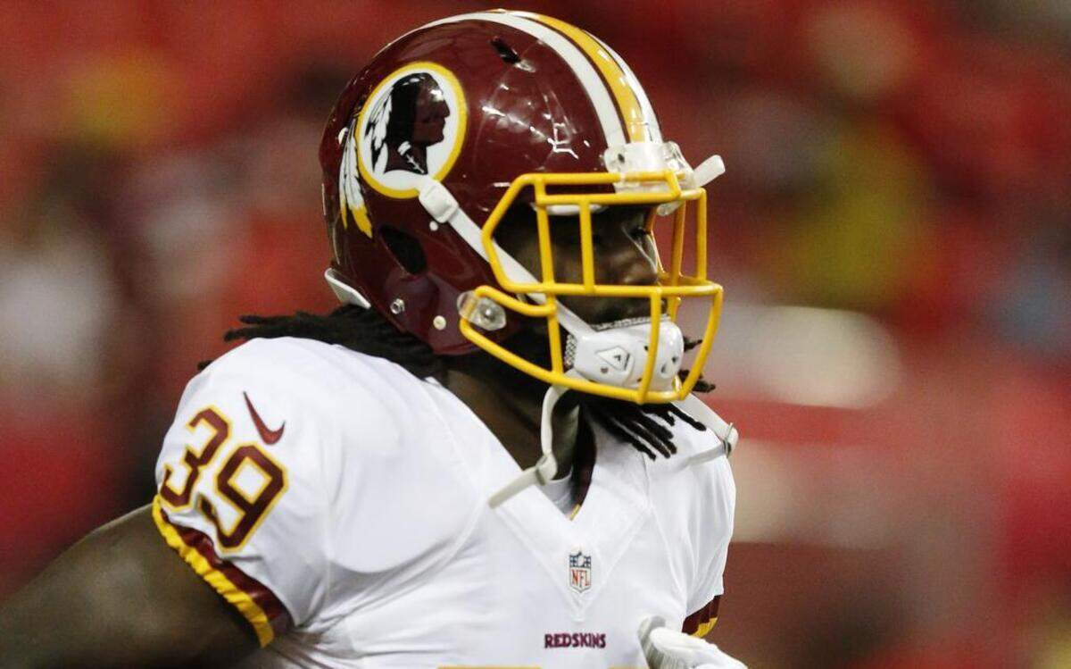 Washington Redskins running back Keith Marshall.