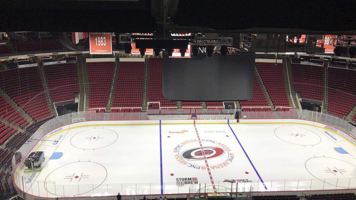 The NHL has suspended the 2019-20 season because of the coronavirus threat, meaning the Carolina Hurricanes won’t be playing games at PNC Arena.