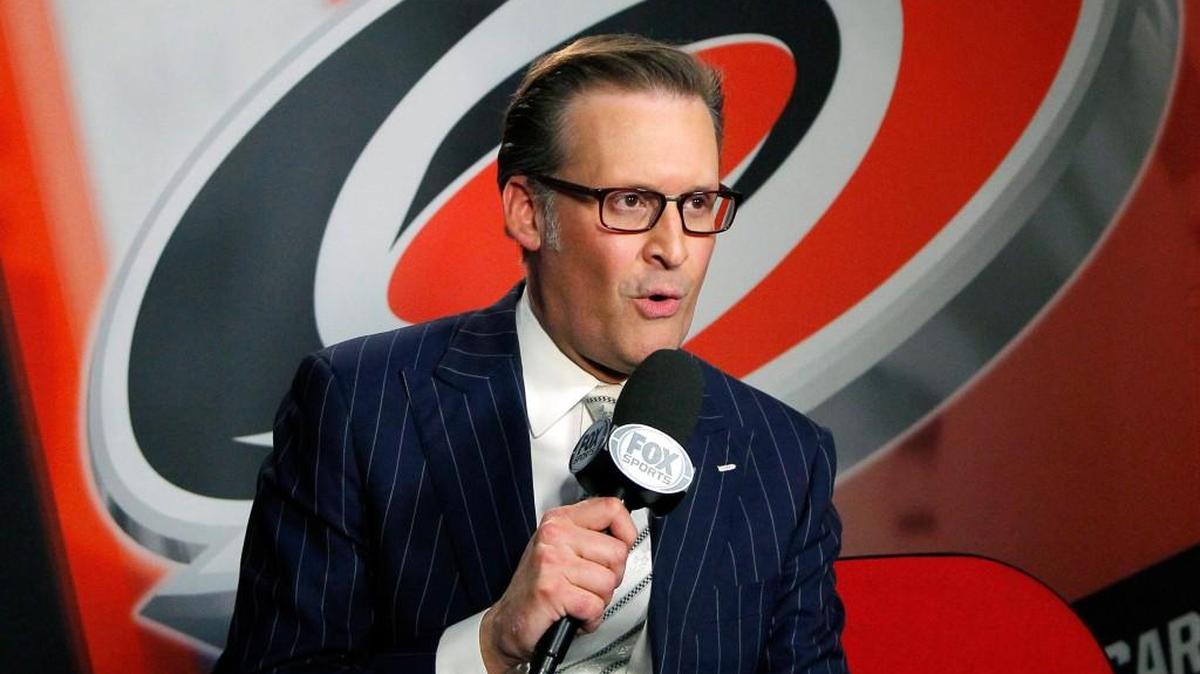 ‘That’s hockey, baby!’ Canes broadcaster John Forslund keeps fans educated, entertained.