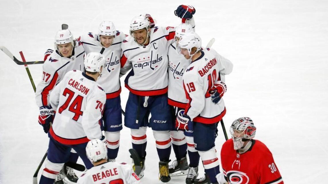 Hurricanes beaten by Capitals in overtime 5-4