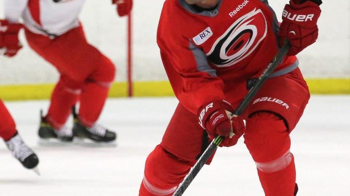 Ryan Murphy, seen here in the Canes' 2016 training camp, could become a viable part of the Carolina Hurricanes’ defensemen crew.