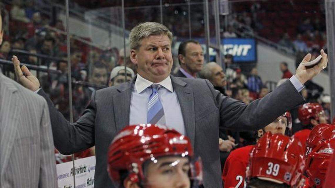 Carolina Hurricanes coach Bill Peters on Friday exercised his option to walk away from the final year of his contract after four seasons without a playoff berth.