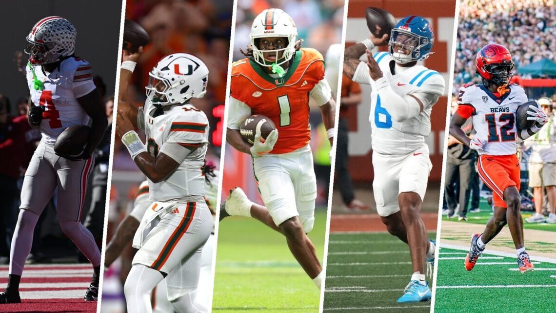Heisman Trophy race: 5 players making their case heading into final month