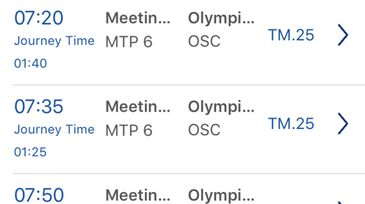 This bus schedule is as improbable and ridiculous as the second season of “True Detective.”