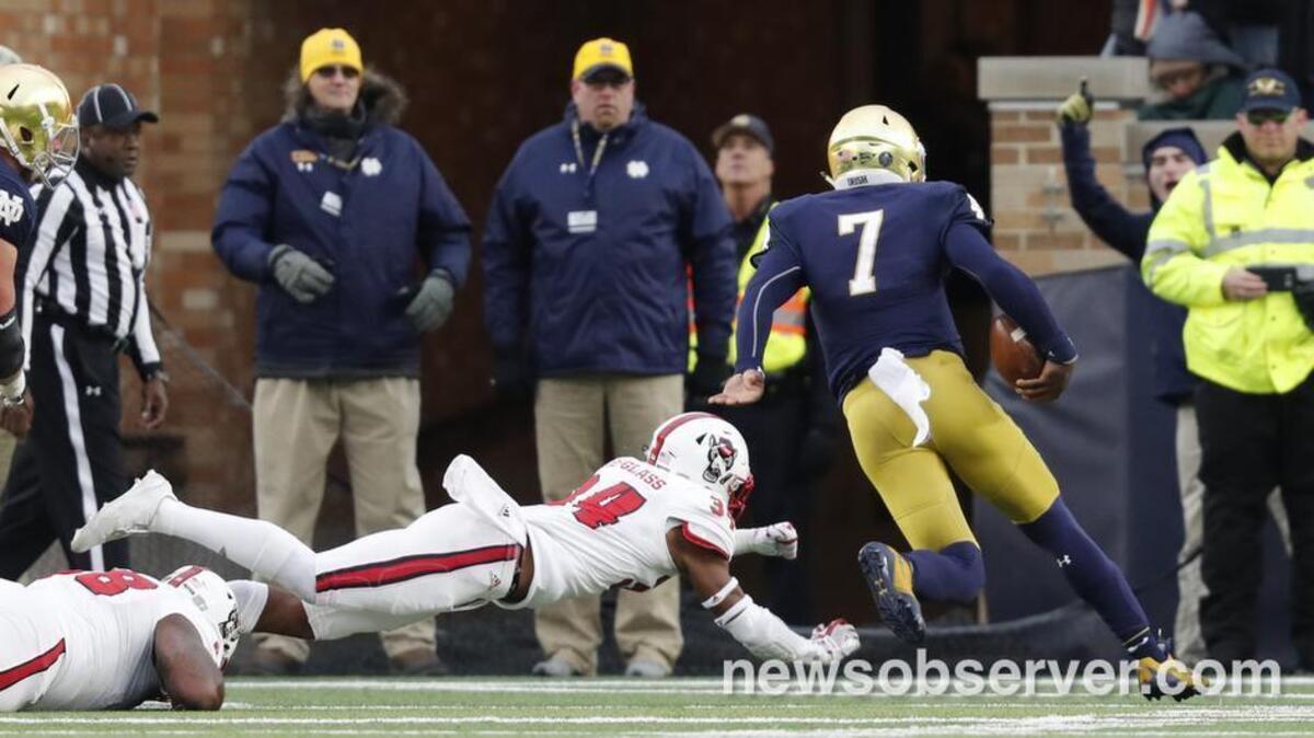 Notre Dame ran away from N.C. State last Saturday, but the Wolfpack still has everything to play for in the ACC this Saturday hosting Clemson.