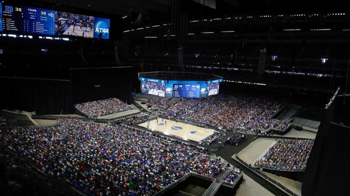 The South Regional Final of the 2015 NCAA Men's Basketball Tournament between the Gonzaga Bulldogs and the Duke Blue Devils at NRG Stadium on March 29, 2015 in Houston, Texas.