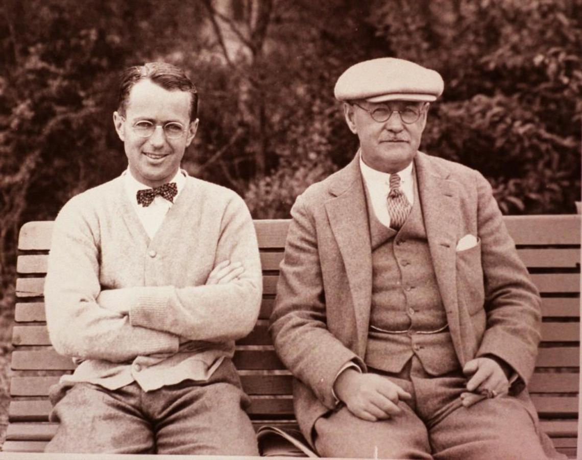 Richard Tufts, left, and Donald Ross